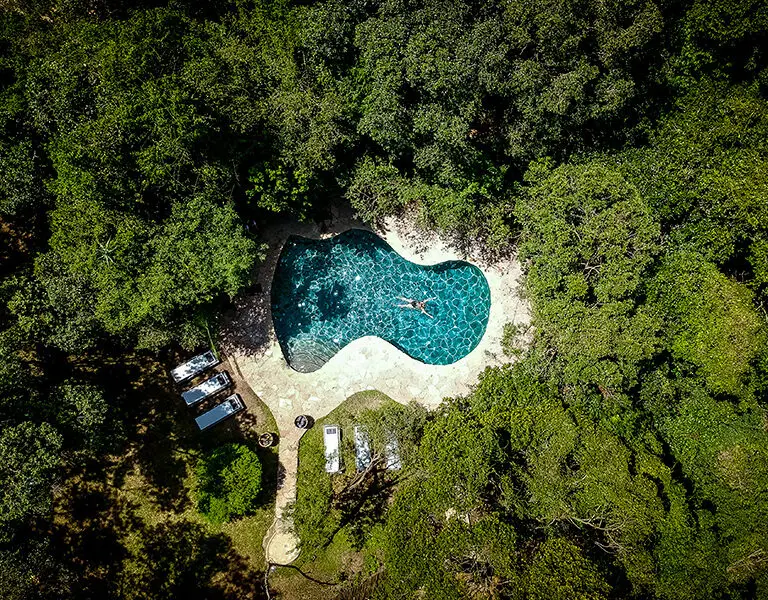 Olonana Lodge an AK Sanctuary Kenya Masai Mara Mara River pool0