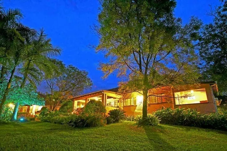 The exterior of The Boma Entebbe