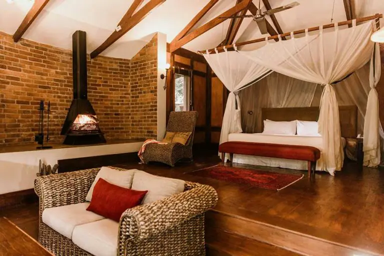 Arusha Coffee Lodge cottage interior