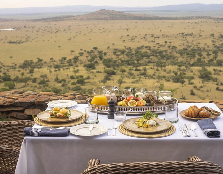 Singita Sasakwa Lodge Outdoor Dining 3