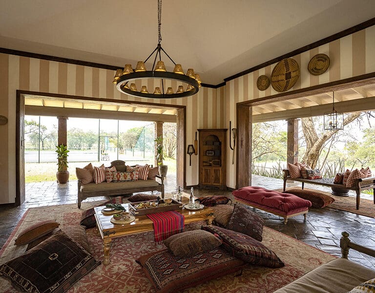 Singita Sasakwa Lodge Lounge