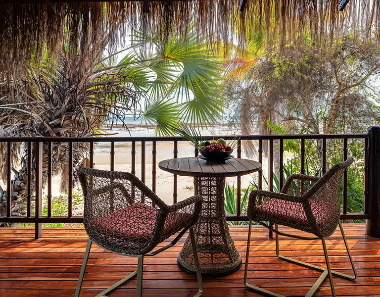 Anantara Bazaruto Island Resort Guest Room Beach Pool Villa and Beach Villa Veranda