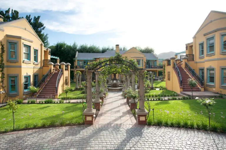 FranschhoekCountryHouseandVillas Exterior ArialView