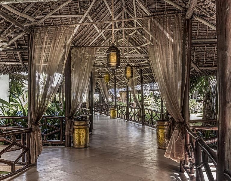 Breezes Beach Club Zanzibar Breezes arrival walk way