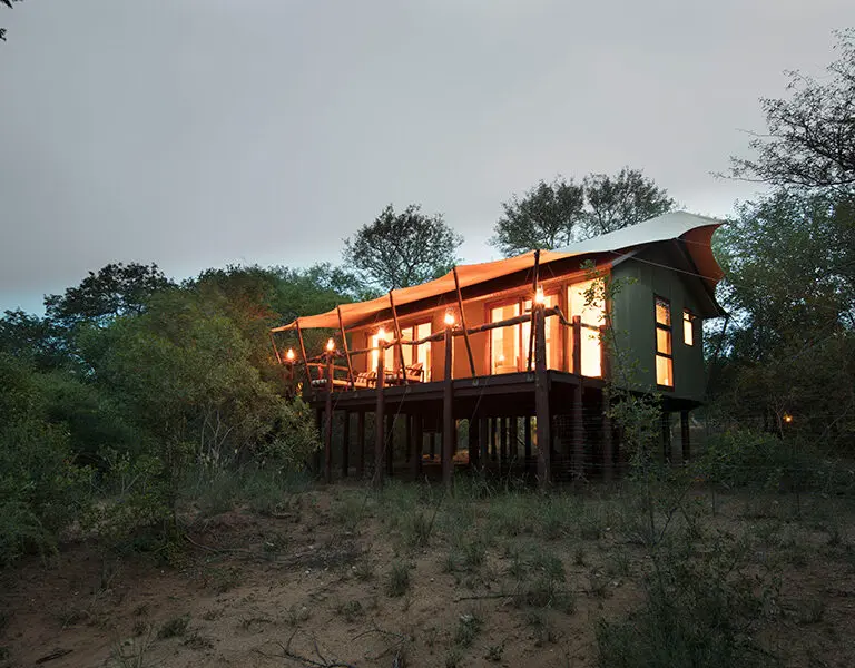 Kapama Buffalo Camp Tent Exterior