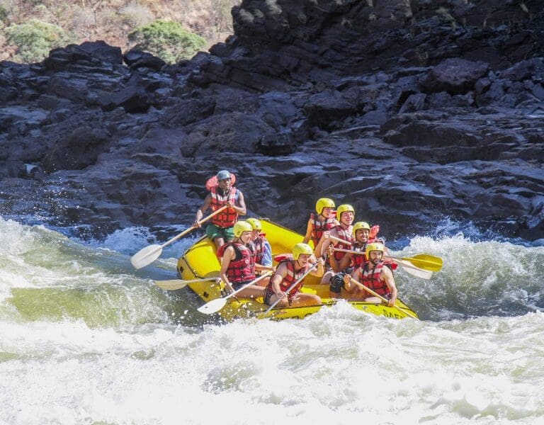 Insika Lodge White water rafting