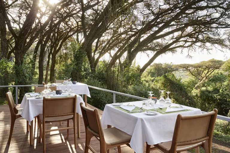 NgorongoroCraterCamp Dining