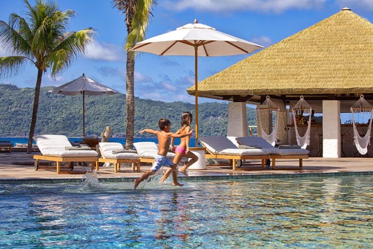 Six Senses Children at main swimming pool2