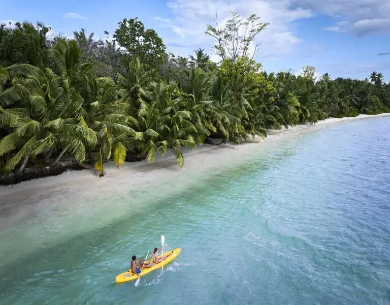 Waldorf Astoria kayaking