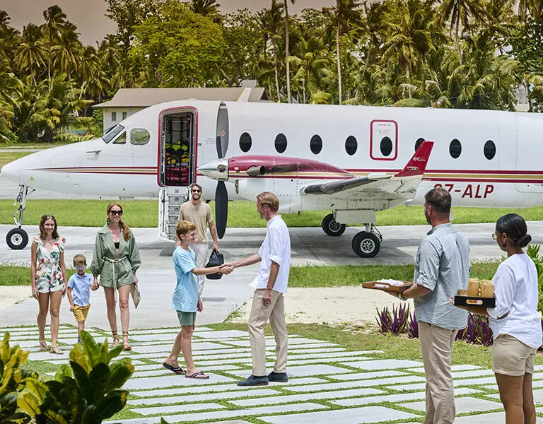 Waldorf Astoria Seychelles Arrival to Platte Island