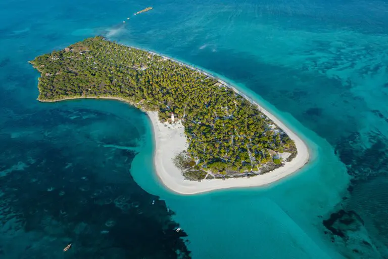 Fanjove Island Aerial View