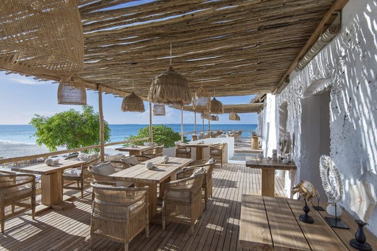 Fanjove Island Dining Area