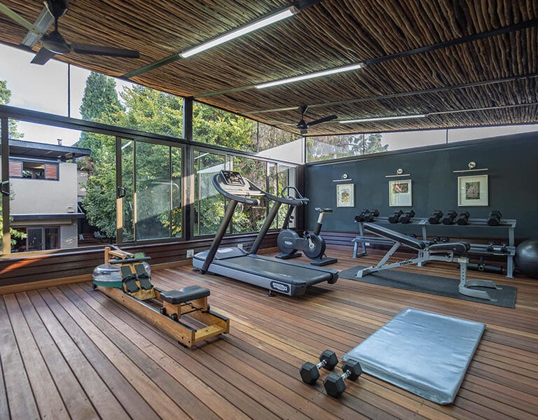 The Residence Hotel Johannesburg gym