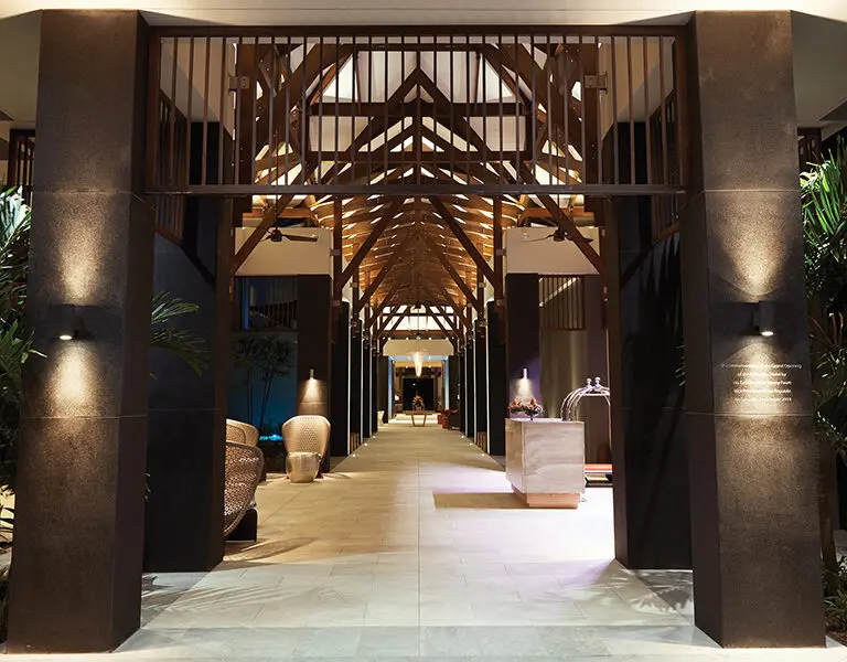 MasonsTravel EdenBleuHotel Entrance of Hotel