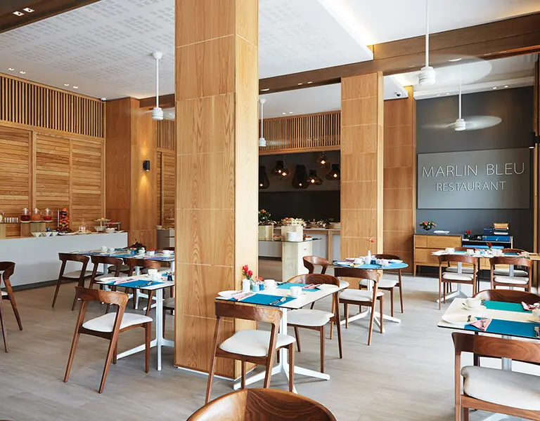 MasonsTravel EdenBleuHotel Marlin Bleu restaurant