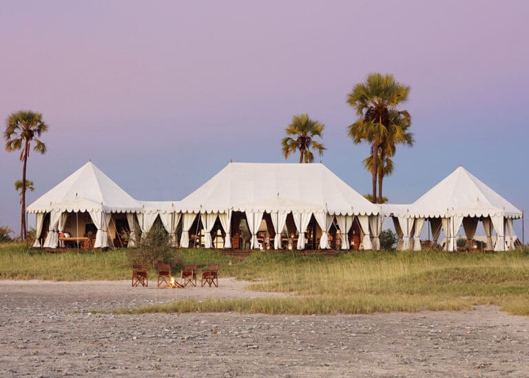 4 San Camp Main area at sundown