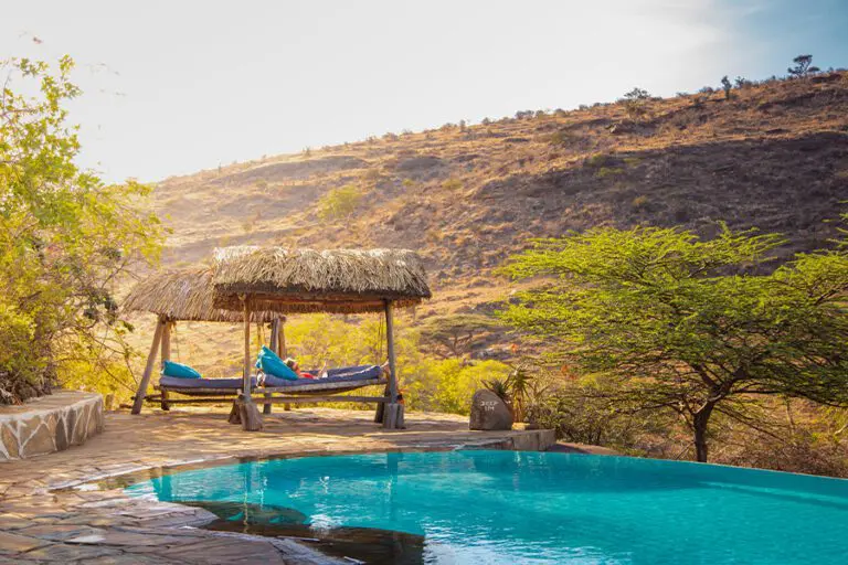 Lewa Wilderness Lodge swimming pool