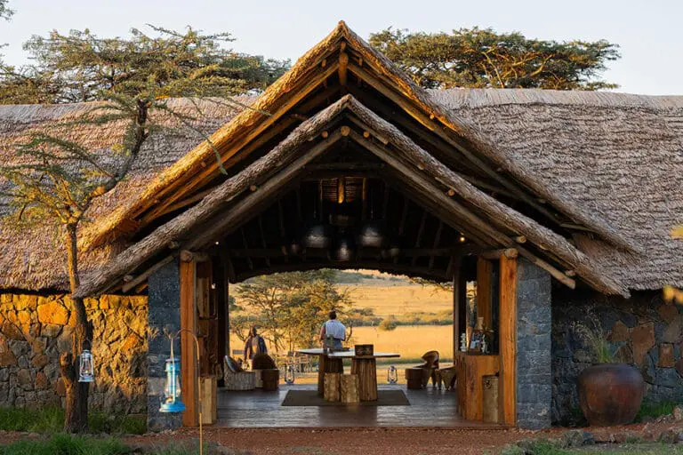 Naboisho Camp Main Area Entrance