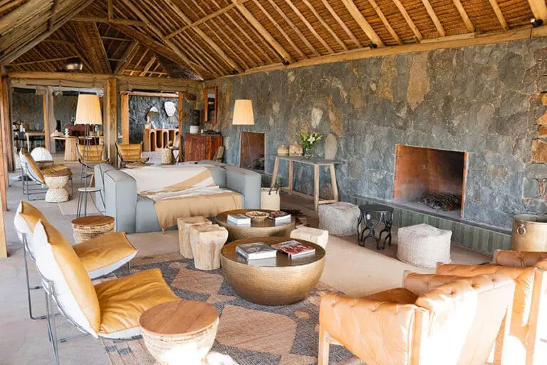 Naboisho Camp Main Area Lounge