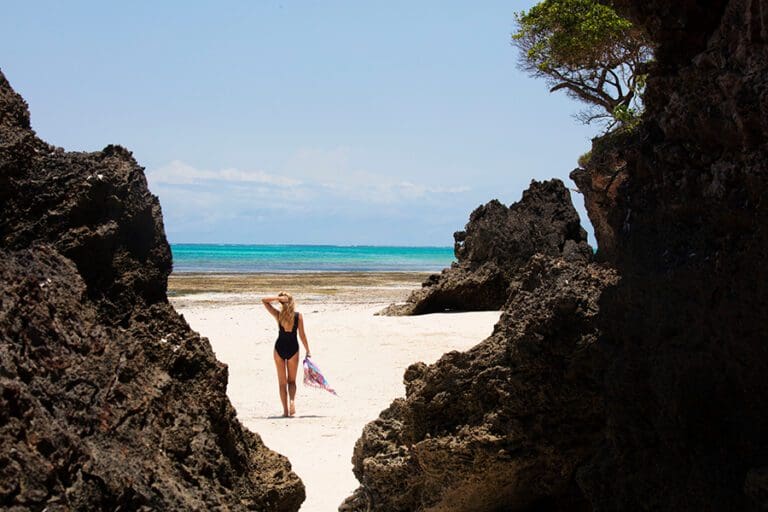 Kinondo Kwetu Hotel Below the Coral Cliff Galu Beach Diani Beach Kenya