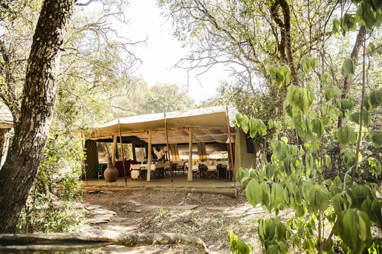 Nairobi Tented Camp Views of Camp