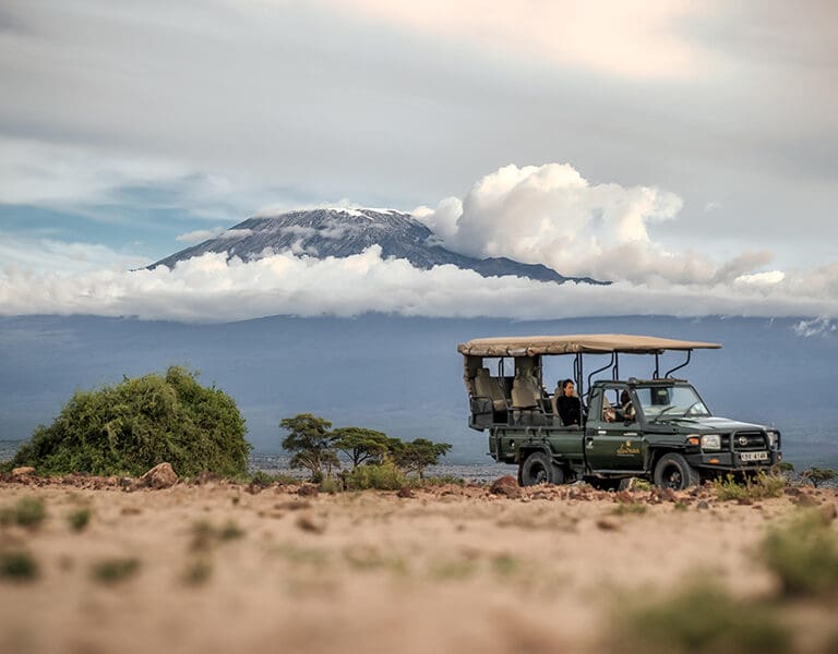 Tortilis Camp kili safaricar