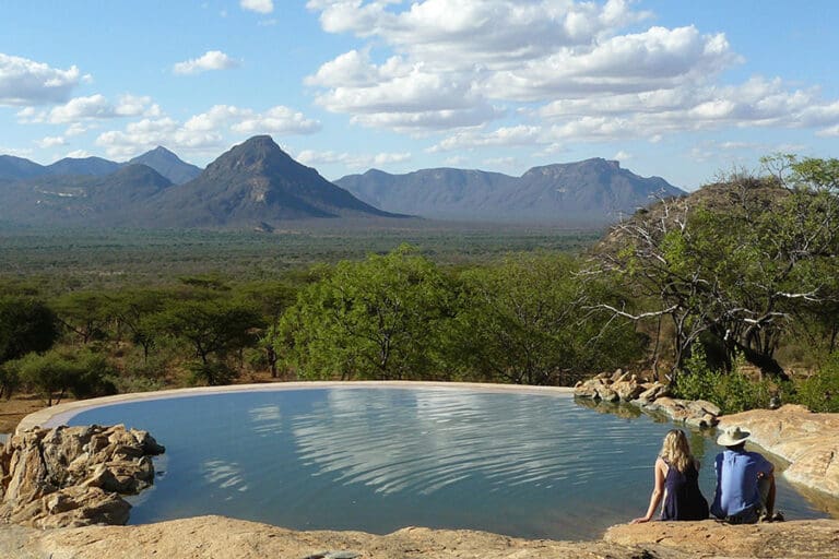 Sarara Camp View from the sitting area