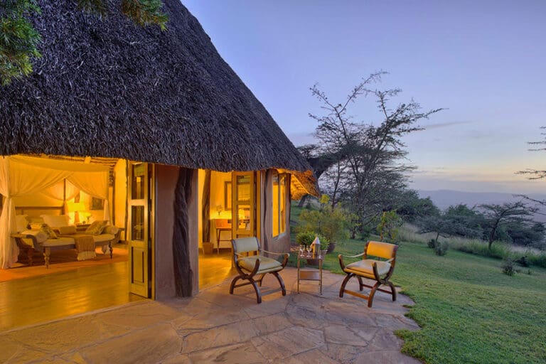 Elewana kifaru house lewa accommodation double cottage exterior 2