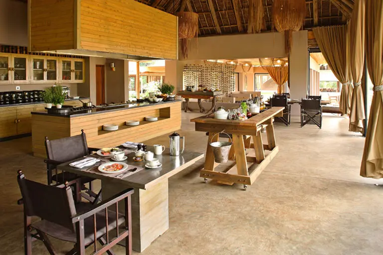 KichwaTemboTentedCamp Dining GuestArea