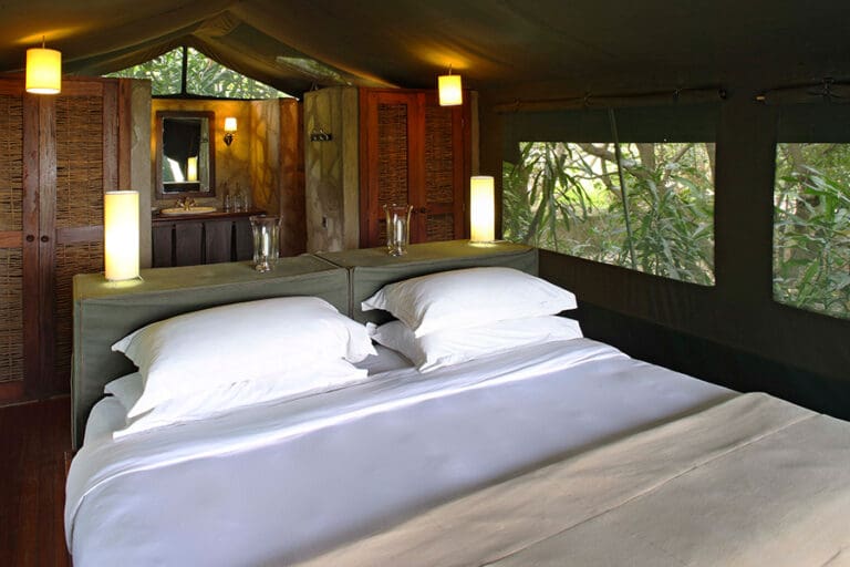 KichwaTemboTentedCamp LowerLevelBedroom StandardRoom