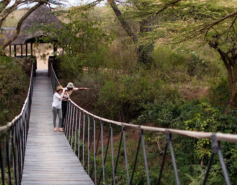 Ololo Safari Lodge Nairobi Swing Bridge 01