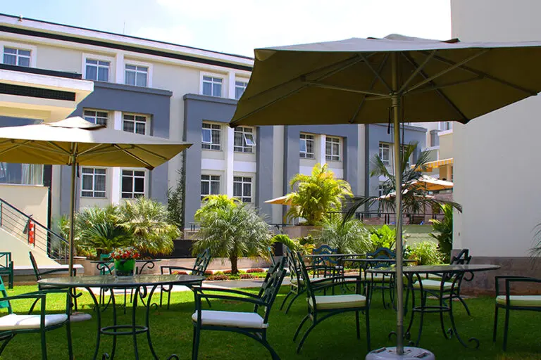 EkaHotel Exterior Garden