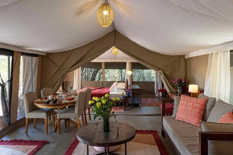 Kicheche Laikipia family suite interior 3