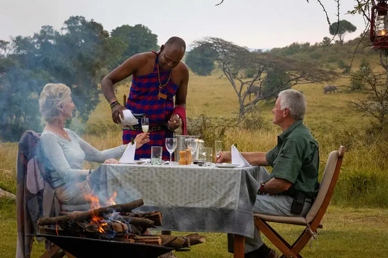 Kicheche Mara private dinner 2