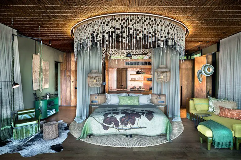 A bedroom at Lolebezi