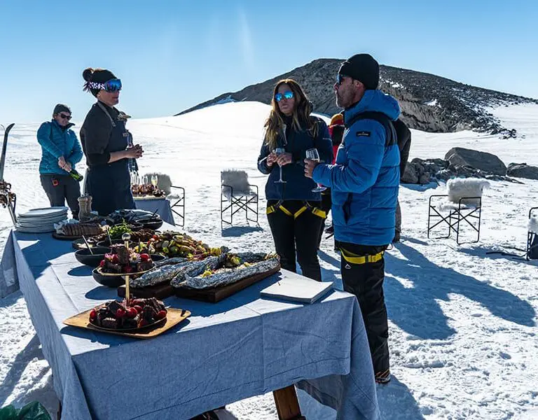 White Desert Whichaway Antarctica picnic