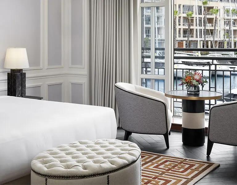 Cape Grace suite mountain view
