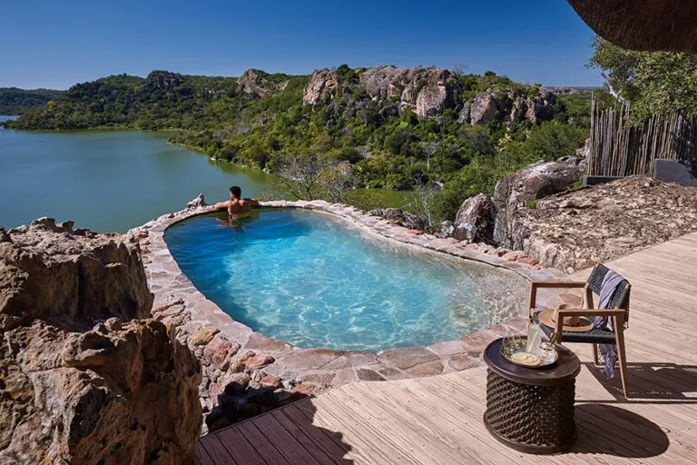 SingitaPamushanaLodge SwimmingPool Afternoon