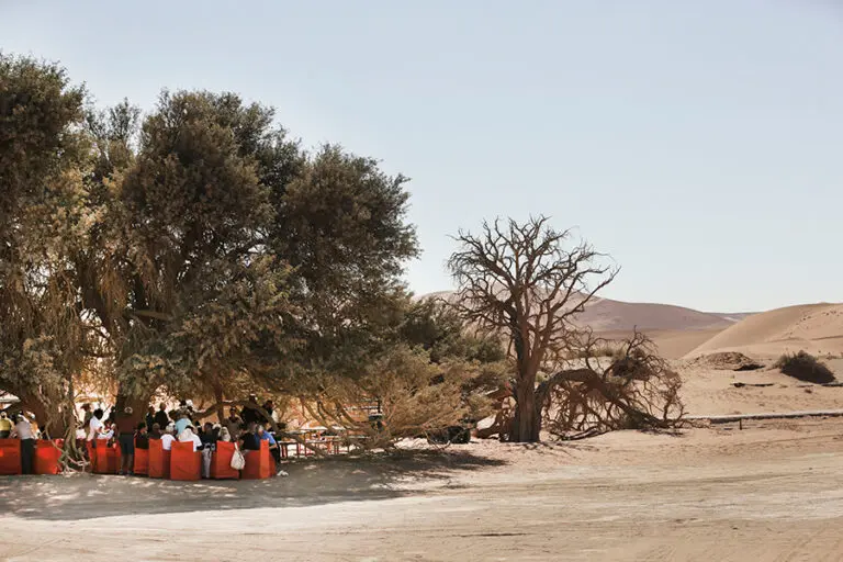 Rovos Rail Sosussvlei Breakfast