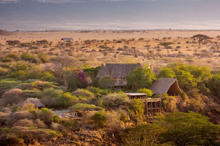 Lewa Wilderness Lodge exterior