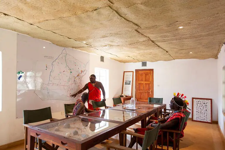 Lewa Wilderness Lodge conference room