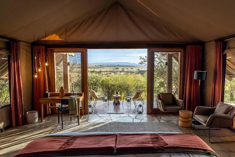 Naboisho Camp Double Tent Interior 2