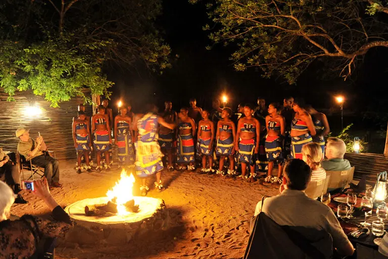 Savanna Private Game Reserve boma
