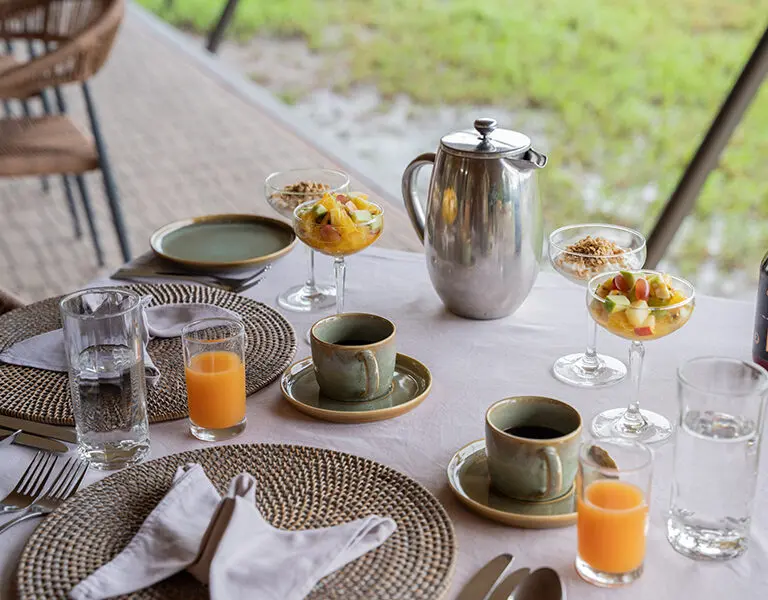 GORONGOSA SAFARIS Chicari Camp Food Drink Breakfast to start your day 8