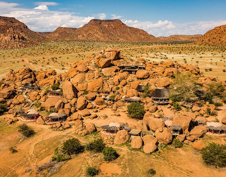 Camp Kipwe Chiwani Safari Camps Camp Kipwe Aerial Shot