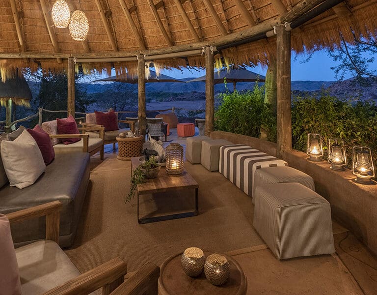 Camp Kipwe The lounge at Camp Kipwe