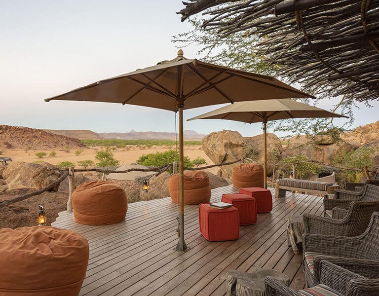 Camp Kipwe Lounge Deck