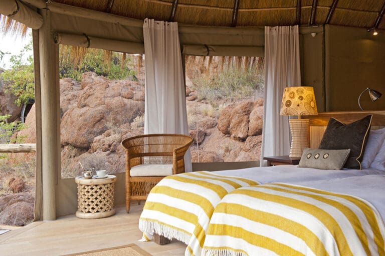 Mowani Mountain Camp room interior