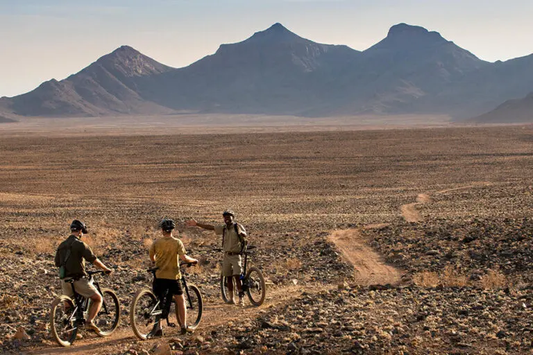 AndBeyond Sossusvlei Desert Lodge biking
