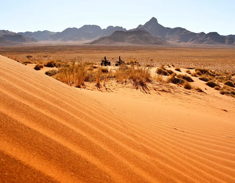 Sossusvlei Desert Lodge living dunes experience quad bikes andbeyond sossusvlei 1